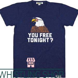 Free Bird T-Shirt Play Eagle Print Gifts
