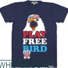 Free Bird T-Shirt Tipsy Elves Patriotic Graphic For Of July