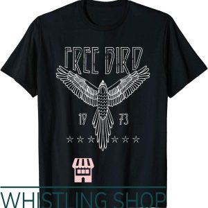 Free Bird T-Shirt Western Country Thunderbird Aztec