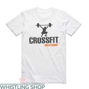 Funny Crossfit T-shirt Crossfit Great Divide T-shirt