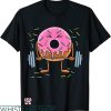 Funny Crossfit T-shirt Workout Gym Weightlifter Donut