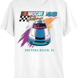Funny Nascar T-Shirt Daytona Beach Funny Motor Racer