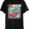 Funny Nascar T-Shirt Daytona Checker Funny Motor Racer
