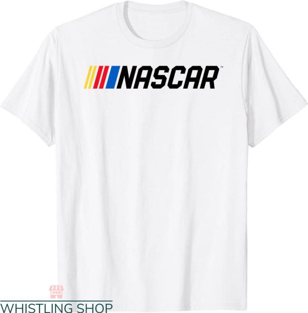 Funny Nascar T-Shirt Full Logo Funny Motor Racer Tee