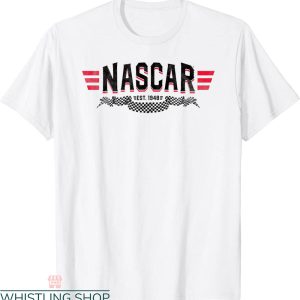 Funny Nascar T-Shirt Nascar Stock Car Racing Flag Tee