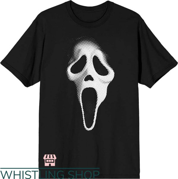 G Is For Ghostface T-Shirt Ghost Face Dithers Mask Trending