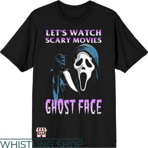 G Is For Ghostface T-Shirt Ghost Face Killer Scary Movie