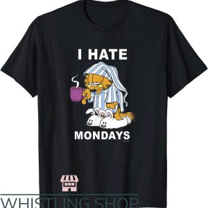 Garfield Cowboy T-Shirt I Hate Mondays