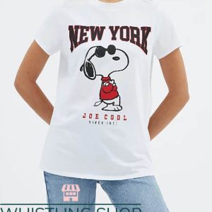 George Brand T-Shirt Peanuts Snoopy New York