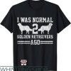 Golden Retriever T-Shirt Normal 2 Golden Retrievers T-Shirt