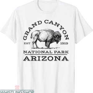 Grand Canyon T-Shirt National Park Arizona Outdoors Buffalo