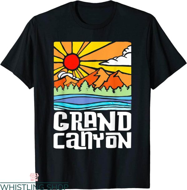 Grand Canyon T-Shirt National Park Art Nature And Mountains