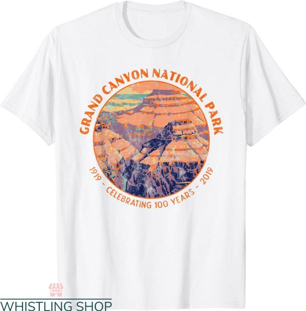 Grand Canyon T-Shirt National Park Vacation Pop Art Tee