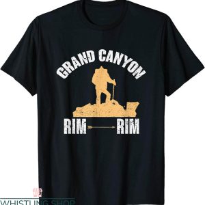 Grand Canyon T-Shirt South Rim To North Rim Hike In Arizona