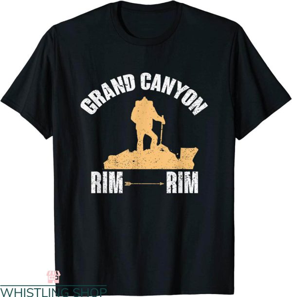 Grand Canyon T-Shirt South Rim To North Rim Hike In Arizona