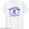 Hampton University T-Shirt HU Pirates Logo Vintage Tee