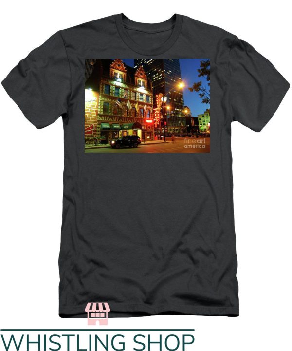 Harry Caray T-Shirt Harry Caray Building T-Shirt