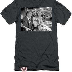 Harry Caray T-Shirt Pesident Ronald Reagan 1988 T-Shirt