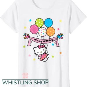 Hello Kitty Birthday T Shirt It’s My Birthday