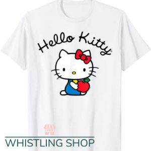 Hello Kitty Birthday T Shirt Retro Logo