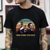 Hot Fuzz T-Shirt Vintage Here Come The Fuzz Comedy Film