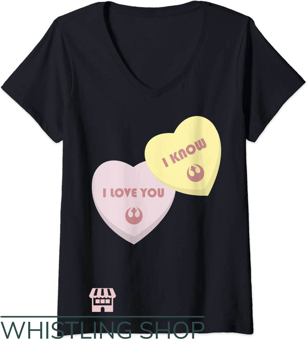 I Love You I Know T-Shirt Rebel Candy Hearts Gift For Lover