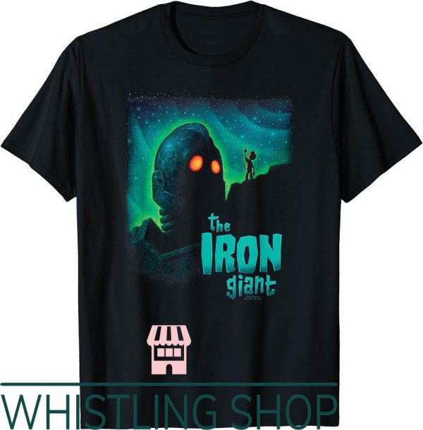 Iron Giant T-Shirt The Look To The Stars
