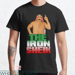 Iron Sheik T-shirt WWE Legend Master Of The Camel Clutch