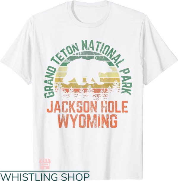 Jackson Hole T-shirt Jackson Hole Grand Teton National Park