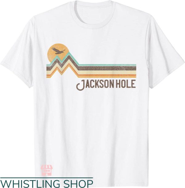 Jackson Hole T-shirt Jackson Hole Wyoming 70s 80s Vintage