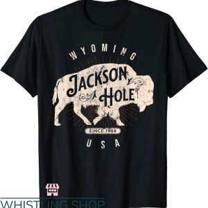 Jackson Hole T-shirt Wyoming Jackson Hole Since 1908 USA