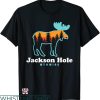 Jackson Hole T-shirt Wyoming Moose Mountain Grand Tetons