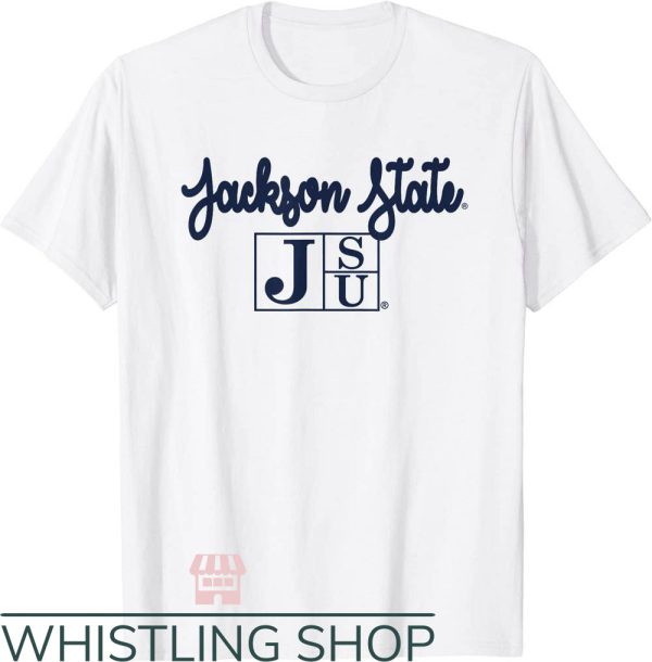 Jackson State T-Shirt Jackson State Tigers Longhand Logo