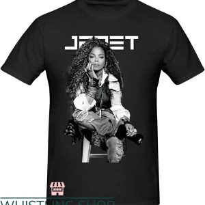 Janet Jackson Pleasure Principle T-Shirt Unbreakable Music