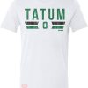 Jayson Tatum T-Shirt Boston Font T-Shirt NBA