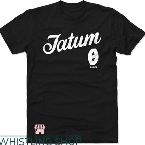 Jayson Tatum T-Shirt Boston Script T-Shirt NBA