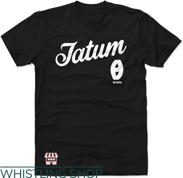 Jayson Tatum T-Shirt Boston Script T-Shirt NBA