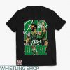Jayson Tatum T-Shirt Celebrate Victory T-Shirt NBA