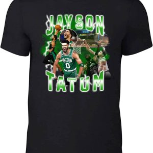 Jayson Tatum T-Shirt DeeTeeGee Black Celtics Tatum Bootleg