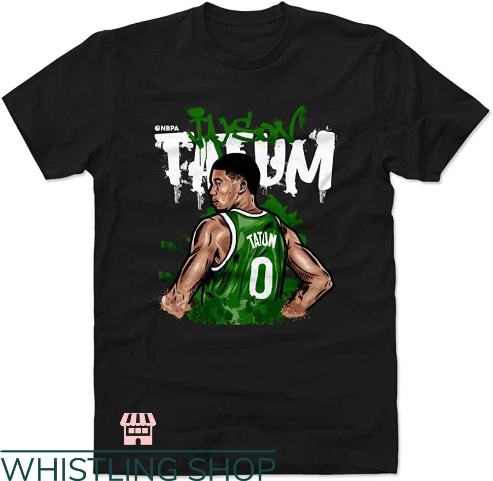 Jayson Tatum T-Shirt Jayson Tatum No.0 Posing T-Shirt NBA