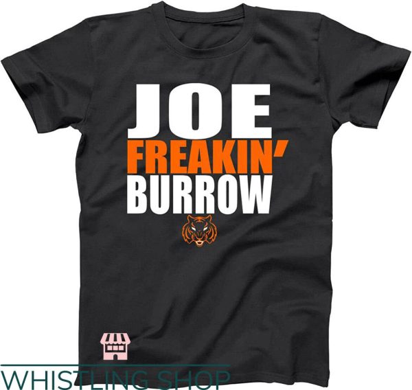 Joe Burrow T-Shirt Joe Freaking Burrow Vintage NFL