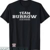 Joe Burrow T-Shirt Team Burrow Proud Family Surname NFL