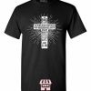 John 3 16 T-shirt Cross God So Loved Jesus Christian Blessed