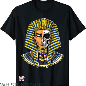 King Tut T-shirt King Tut Pharaoh Skull T-shirt