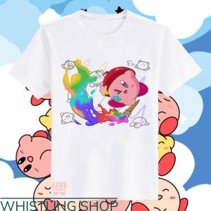 Kirby Button Up T-Shirt Painter Painting T-Shirt Trending