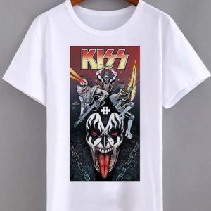 Kiss Destroyer T Shirt Kiss Band Rock Gift Lover Shirt