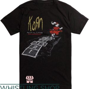 Korn Follow The Leader T-Shirt The Leader 20th Art Shirt