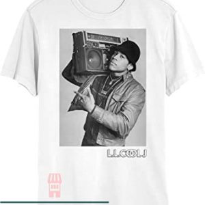 LL Cool Jay T-Shirt LL Cool J With The Radio On Shoulder