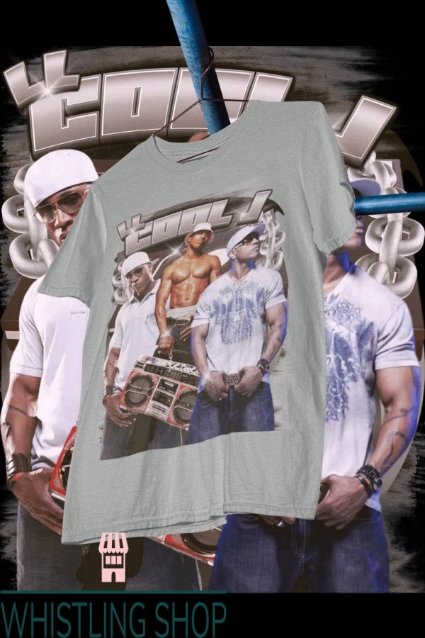 LL Cool Jay T-Shirt Three LL Cool J Design With Radio Shirt