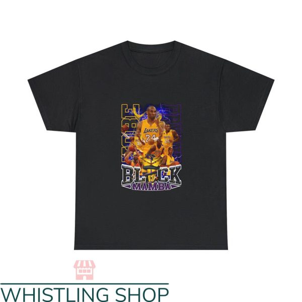 Laker Shooting T-Shirt Basketball USA Lakers NBA Modern Tee